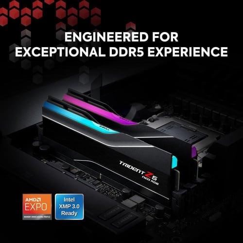 G.SKILL Trident Z5 Neo RGB 32GB (2×16GB) DDR5 6000...