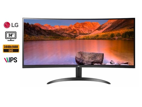 34" 21:9 Curved UltraWide™ QHD (3440 x 1440) Monit...