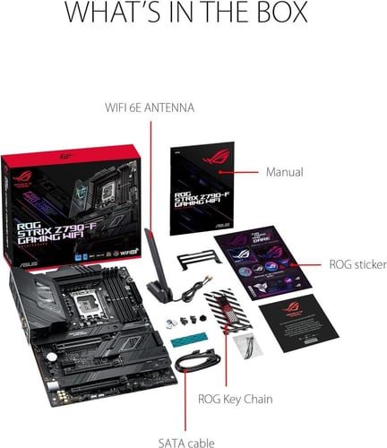 ASUS ROG Strix Z790-F Gaming WiFi 7 Intel Motherbo...
