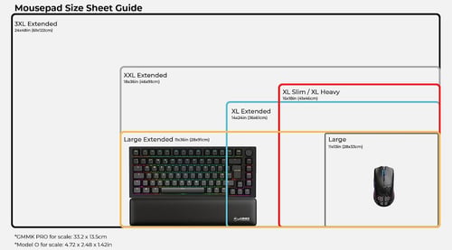 Glorious XL Heavy Gaming Mouse Mat/Pad