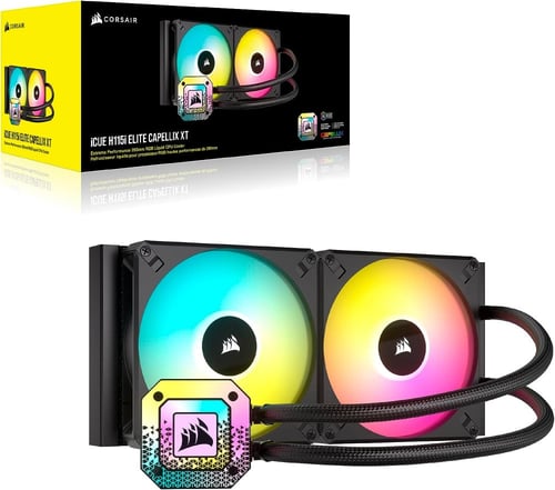 Corsair iCUE H115i Elite CAPELLIX XT 280mm Liquid...