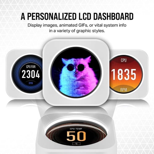 Corsair iCUE H150i Elite LCD XT Liquid CPU Cooler...