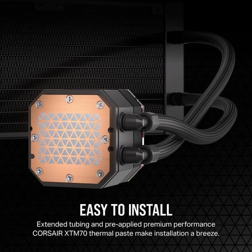 Corsair iCUE H100i Elite CAPELLIX XT Liquid CPU Co...