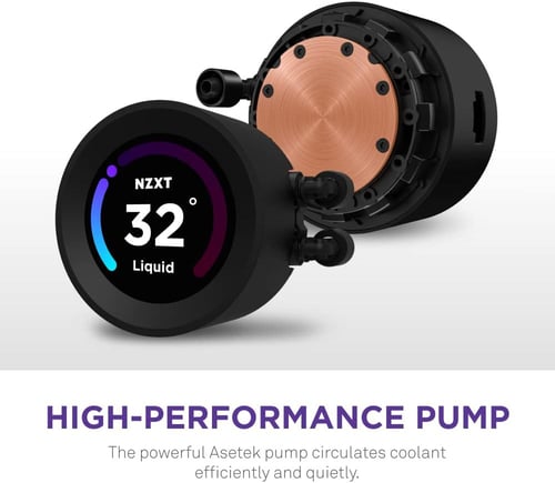 Kraken Elite 280RGB 280mm AIO Liquid Cooler with L...