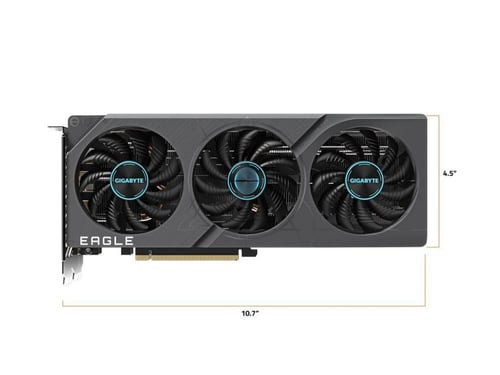 GIGABYTE GeForce RTX 4060 Ti EAGLE 8G Graphics Car...