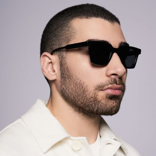 نظارات مود الرجاليه بعدسات رمادي | Mood Sunglasses