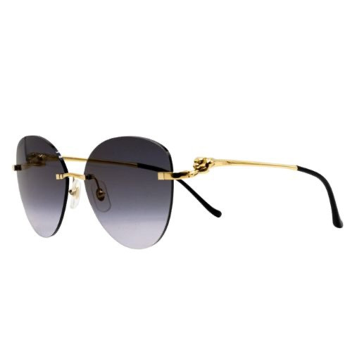 نظاره كارتييه مطلي بالذهب | Cartier Sunglasses