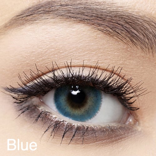 أنستازيا عدسات لاصقة ملونة شهرية - عبوة من عدستين