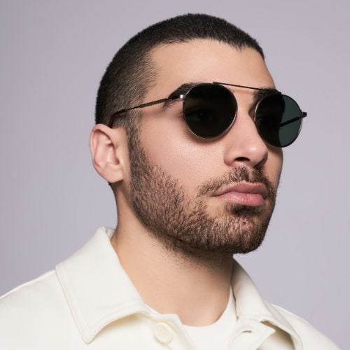 نظارات مود بعدسات زرقاء | Mood Sunglasses