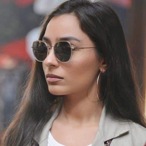 نظارات روز دو موند نسائية بإطار كامل معدني | Rose...