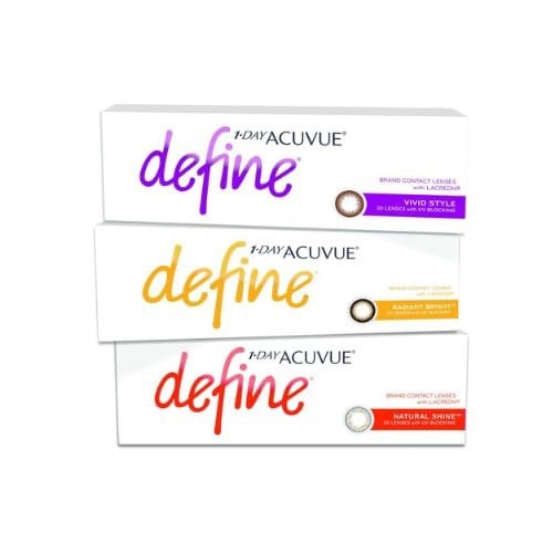 أكيوفيو ديفاين عدسات لاصقة ملونة للاستخدام الواحد...