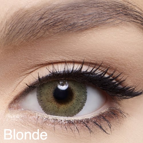 أنستازيا عدسات لاصقة ملونة شهرية - عبوة من عدستين