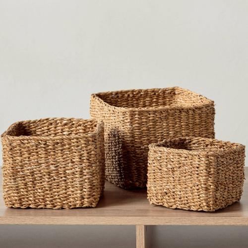 سلال خوص عدة احجام