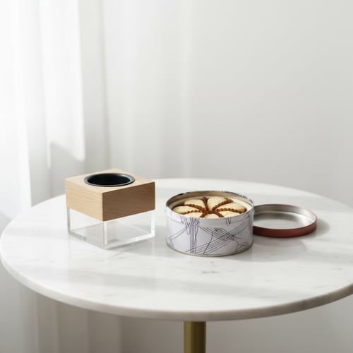 سلة خوص رمضانية – غريبة من نقوة مع مبخرة خشب