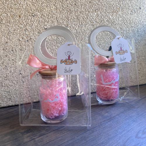 اكواب قهوة مع المصاص مع امكانية اضافة الاسم