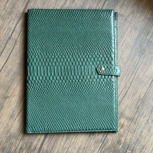 فولدر جلد لون اخضر رقم h53