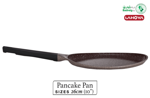 لاهويا طاوة بانكيك مطلية بالسيراميك مقاس 26 سم 0.7...