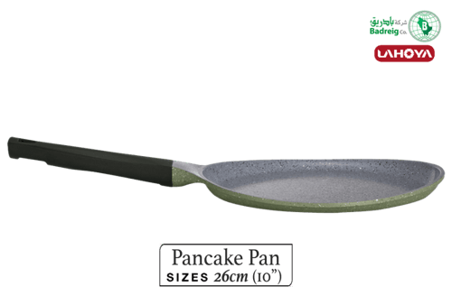 لاهويا طاوة بانكيك مطلية بالسيراميك مقاس 26 سم 0.7...