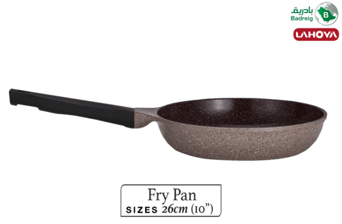 لاهويا طاوة قلي مطلية بالسيراميك مقاس 26 سم 2.3 لت...