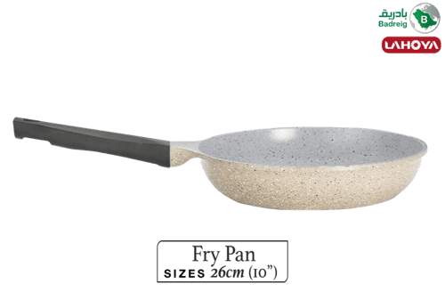لاهويا طاوة قلي مطلية بالسيراميك مقاس 26 سم 2.3 لت...