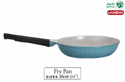 لاهويا طاوة قلي مطلية بالسيراميك مقاس 26 سم 2.3 لت...
