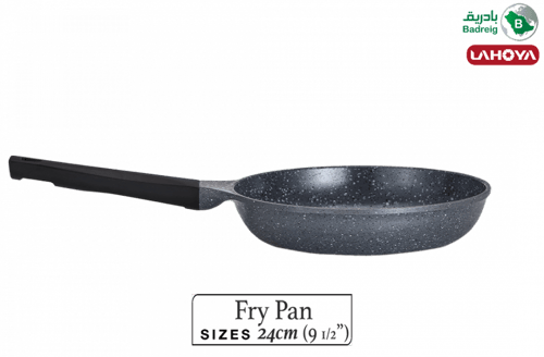 لاهويا طاوة قلي مطلية بالسيراميك مقاس 24 سم 1.9 لت...