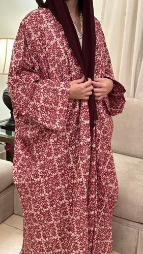 عباية قطن هندي