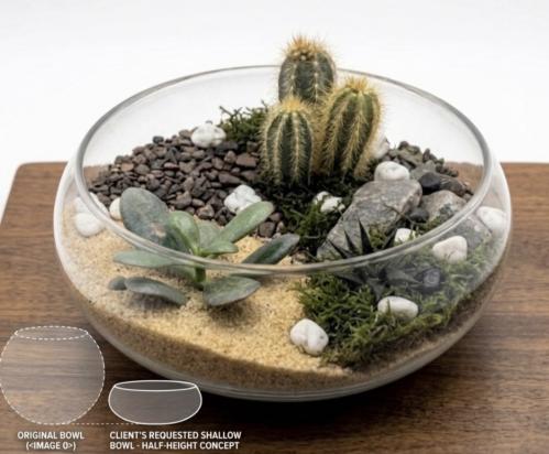 Desert terrarium