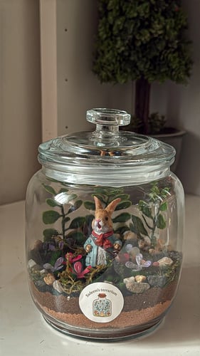 Rabbit flower garden