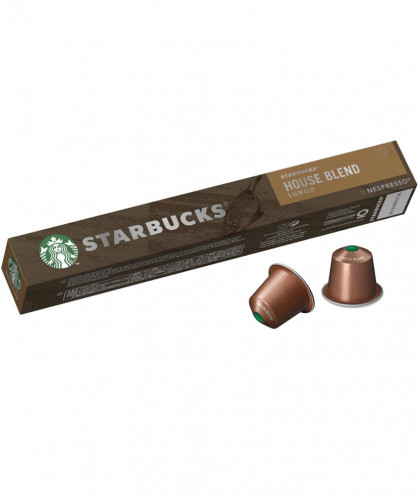 عبوة مكونة من 10 كبسولات من مزيج بيت ستاربكس من ني...