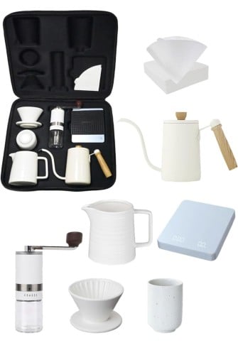 مجموعة v60 أبيض