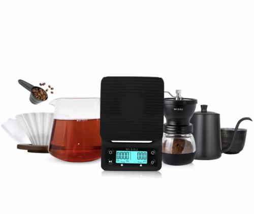 طقم قهوة V60 مكون من 8 قطع مجموعة أدوات صنع القهوة...