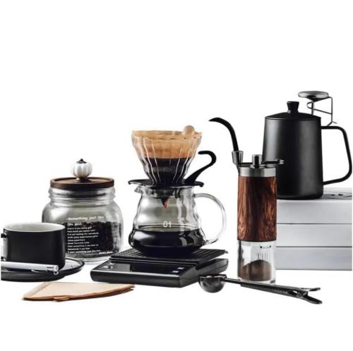 مجموعة ماكينة تحضير القهوة بالتنقيط من 10 قطع