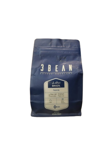 قهوة 3بين برازيل شوكولاتة_فول سوداني 250غ