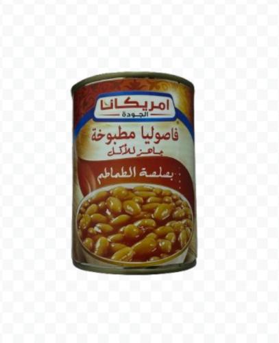 فاصوليا مطبوخة بصلصة الطماطم (أمريكانا)