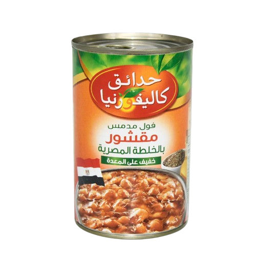 فول مدمس بالخلطة المصرية من حدائق كاليفورنيا 450غ