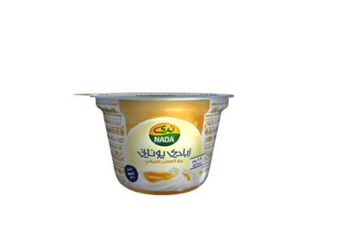 زبادي يوناني مع العسل الطبيعي من ندى 160غ