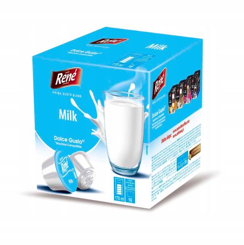 كبسولات مسحوق الحليب 16حبة