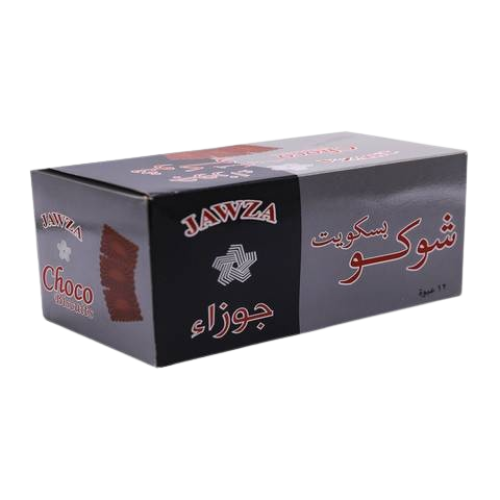 كرتون شوكو بسكويت جوزاء 12عبوة