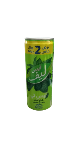 ايس ني ليف شاي اخضر ونعناع مغربي من المراعي 240مل