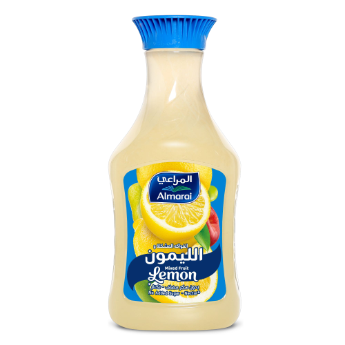 عصير الليمون والفواكه المشكله ١.٤ لتر من المراعي