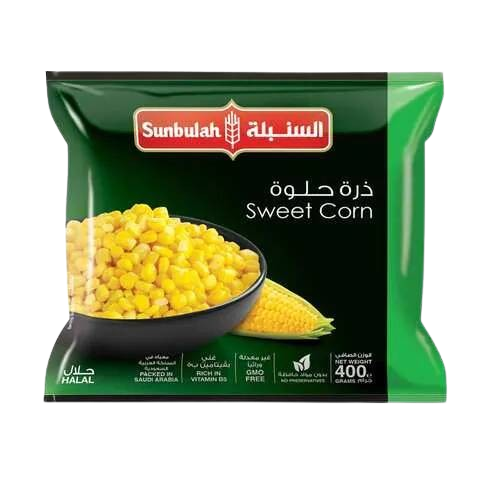 ذرة حلوة مجمدة من السنبلة 400غ