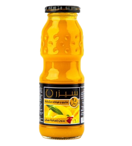 سيزر مانجو وفواكه مشكلة 250مل