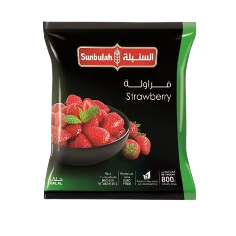 فراولة مجمدة من السنبلة 800غ