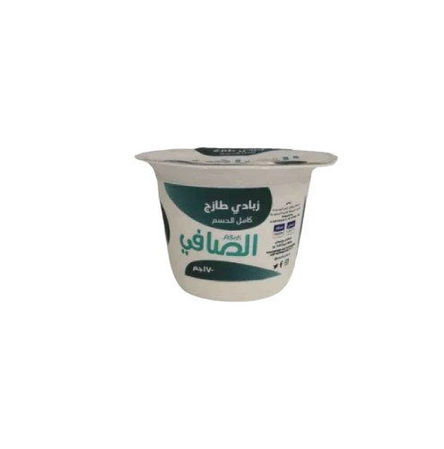 زبادي الصافي كامل الدسم 170غ