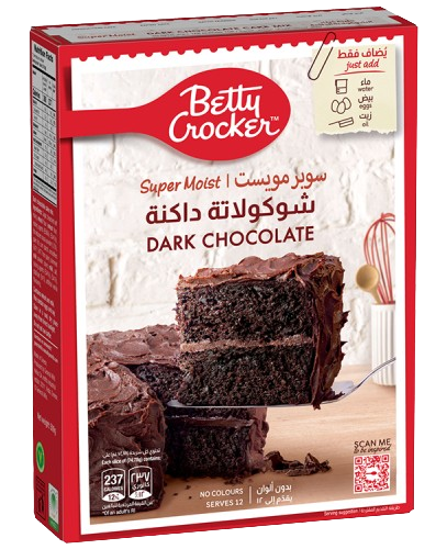 خليط كيك الشوكولاتة الداكنة سوبر مويست 510غرام