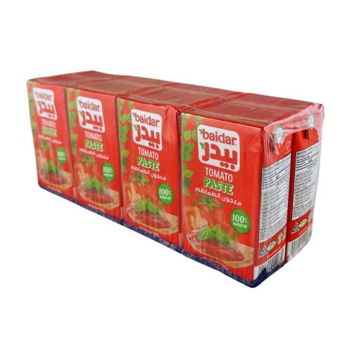 معجون طماطم من بيدر 8عبوات ×135غ