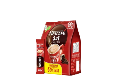 نسكافيه كلاسيك 3في 1 عدد 50كيس ×20غ