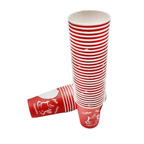 اكواب شاي ورقية شده 50كوب