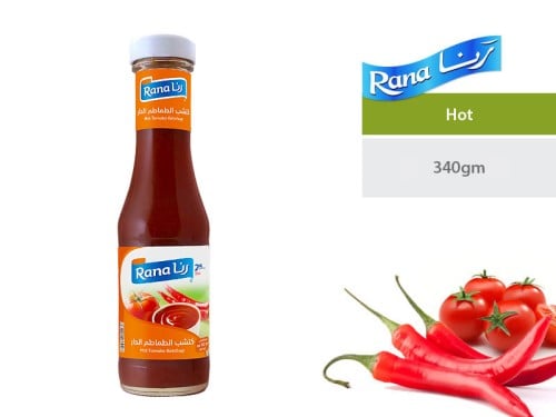 كاتشب رنا حار 340مل